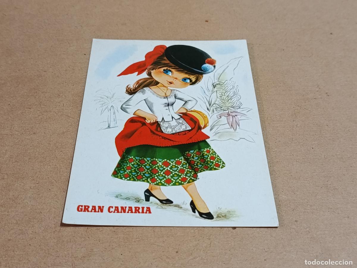 Postales: GRAN CANARIA - POSTAL TRAJE T&Iacute;PICO