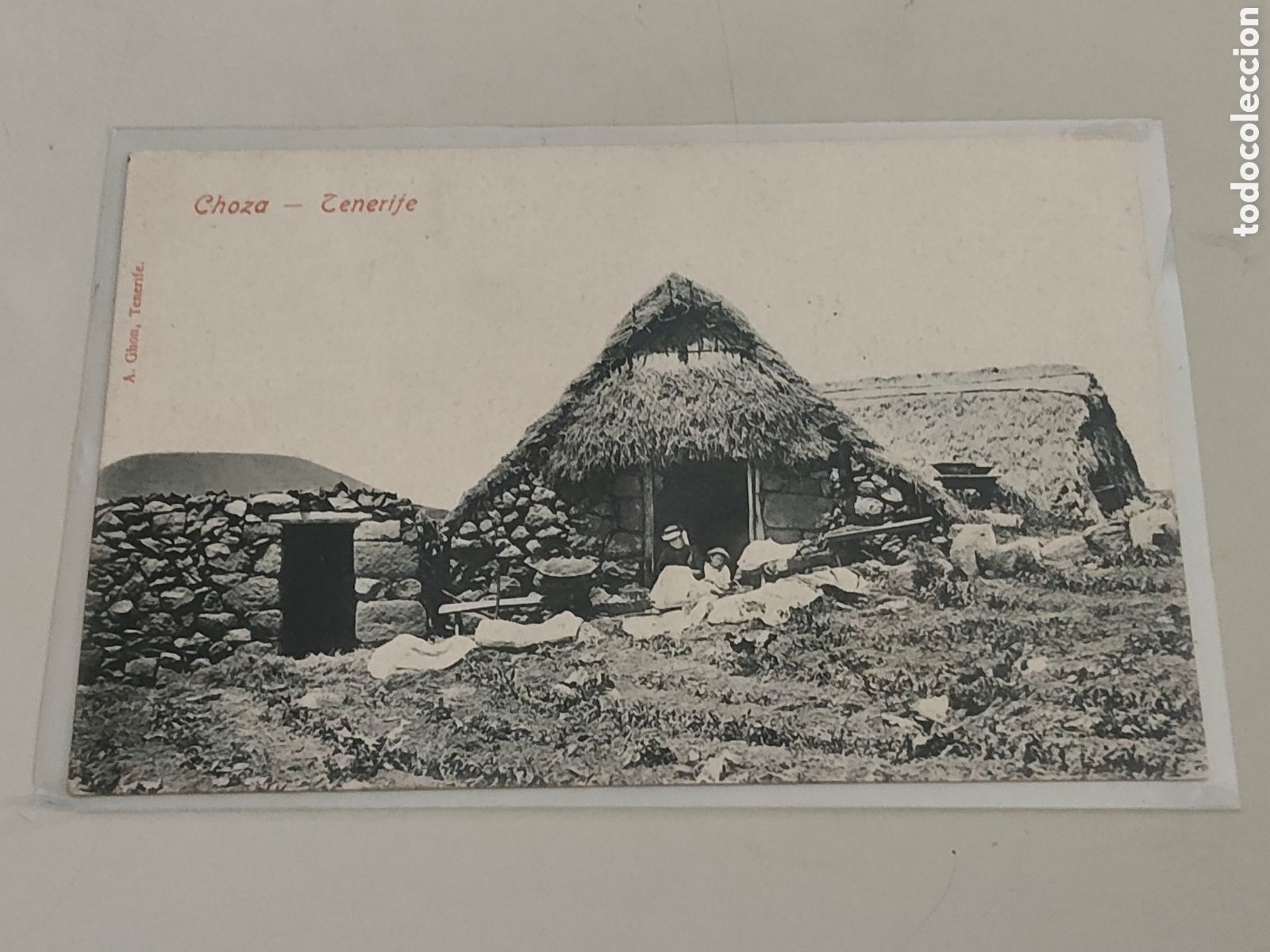 Postales: Tarjeta postal Tenerife Choza Dorso sin dividir Editor A. Ghon