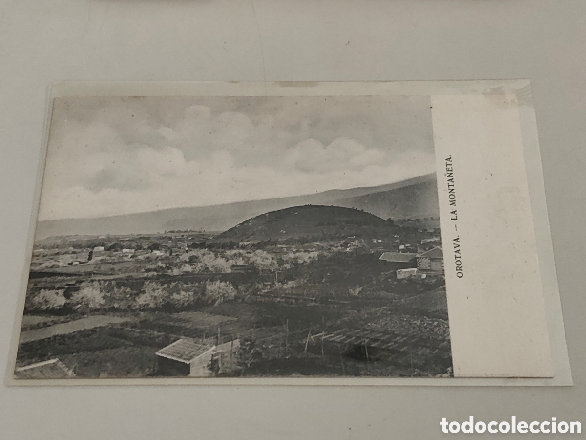 Postales: Tarjeta postal Tenerife Orotava La Monta&ntilde;eta Dorso sin dividir Editor Reid & Gregory numero 3