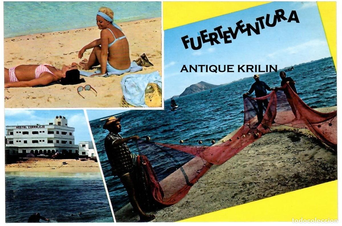Postales: FUERTEVENTURA / CORRALEJO N&ordm; 6679 VISTAS / EDICIONES ISLAS / SIN FRANQUEAR