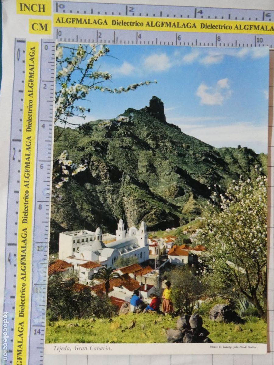 Postales: POSTAL DE GRAN CANARIA. TEJEDA 2CT64 JOHN HINDE. 3063