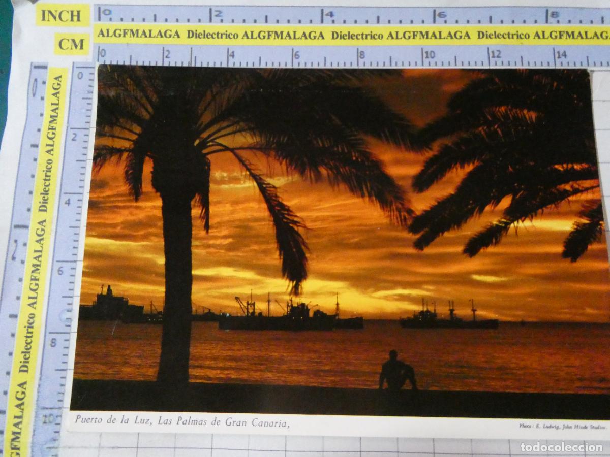 Postales: POSTAL DE GRAN CANARIA. LAS PALMAS PUERTO DE LA LUZ 2CT88 JOHN HINDE. 3064