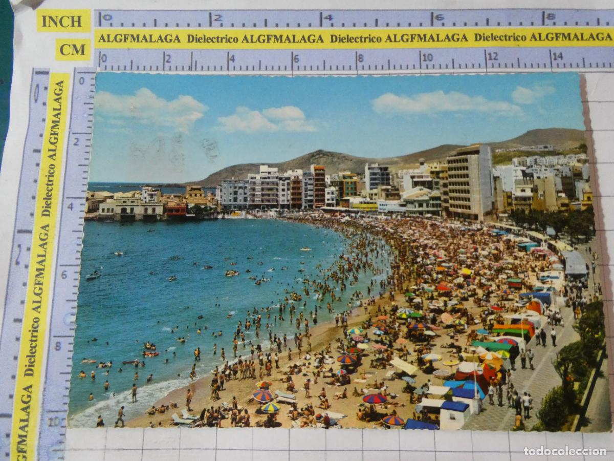 Postales: POSTAL DE GRAN CANARIA. LAS PALMAS PLAYA PASEO DE LAS CANTERAS 1162 GT. 3070
