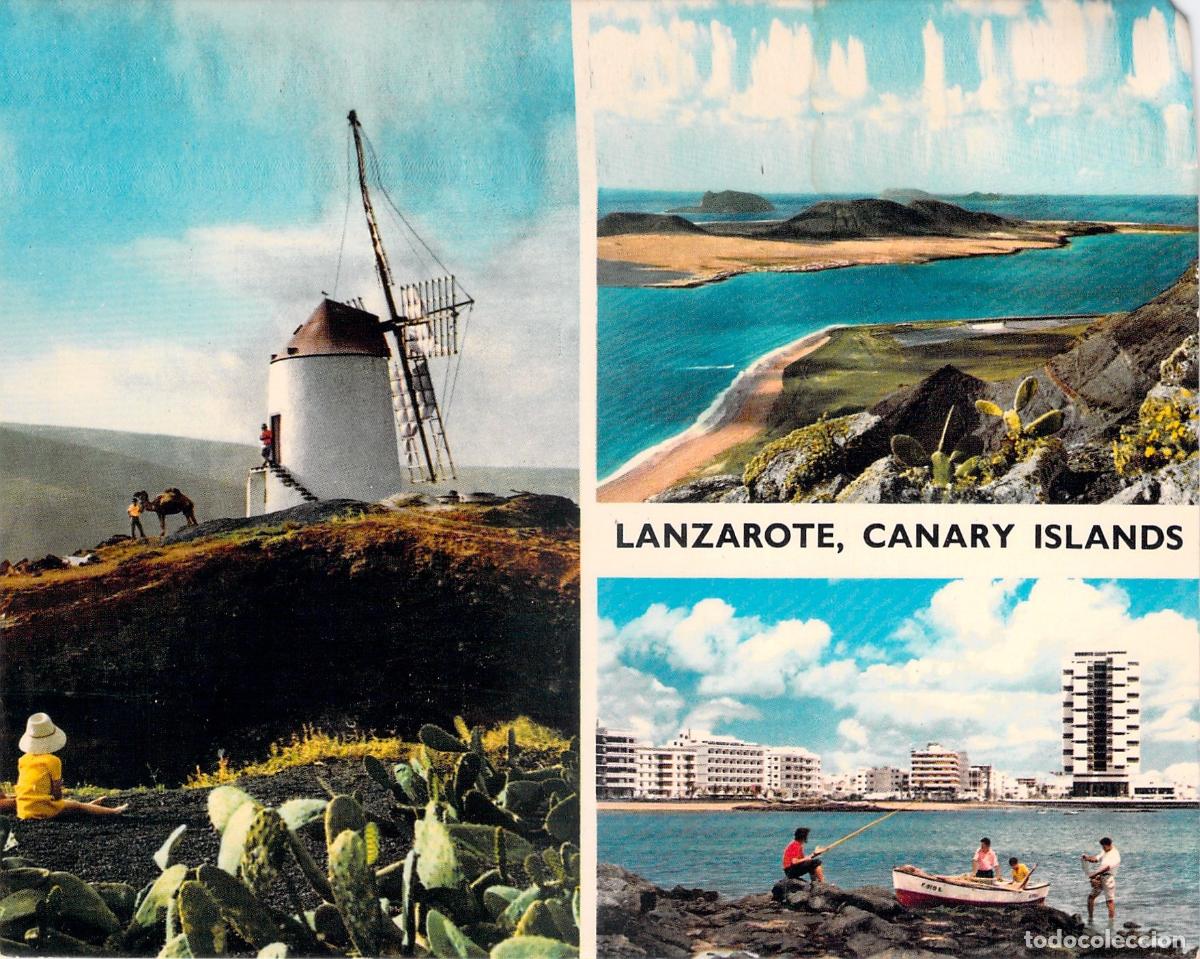 Postcards: Postal de Lanzarote: Paisajes, Playas y Arrecife