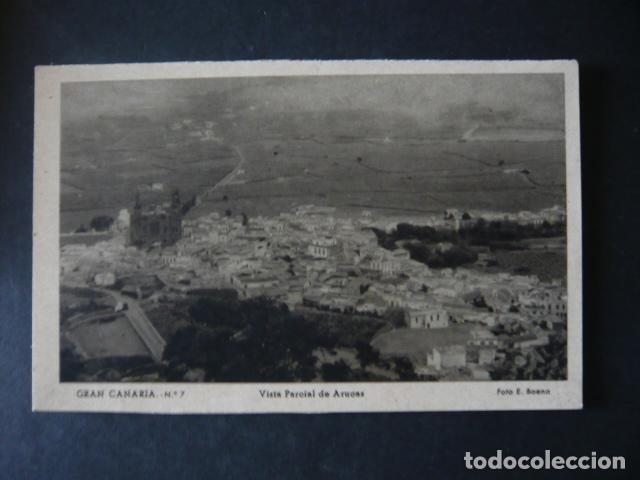 Postales: LAS PALMAS DE GRAN CANARIA VISTA PARCIAL DE ARUCAS