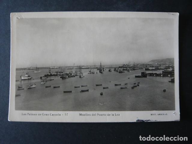 Postales: LAS PALMAS DE GRAN CANARIA MUELLES DEL PUERTO DE LA LUZ