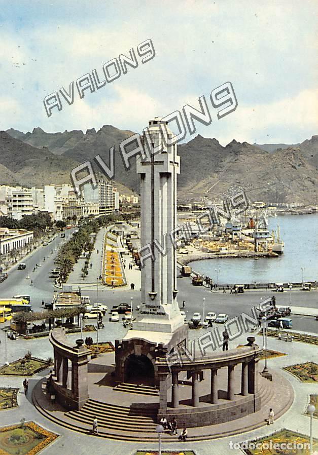 Postales: Cruz de los Ca&iacute;dos y Avda. de Anaga (Santa Cruz de Tenerife) - Sin Circular - A&ntilde;os 60