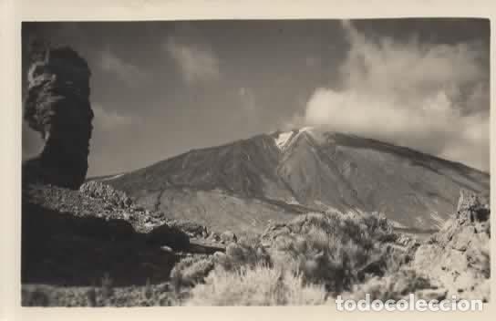 Postales: TENERIFE ESCRITA CA&Ntilde;ADAS Y EL TEIDE