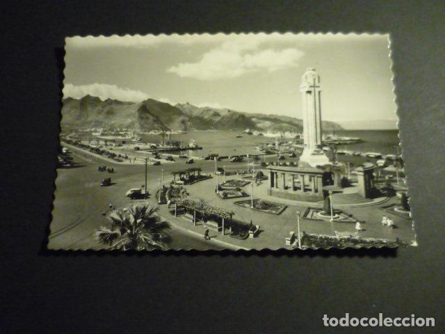 Postales: SANTA CRUZ DE TENERIFE MONUMENTO A LOS CAIDOS Y EL PUERTO