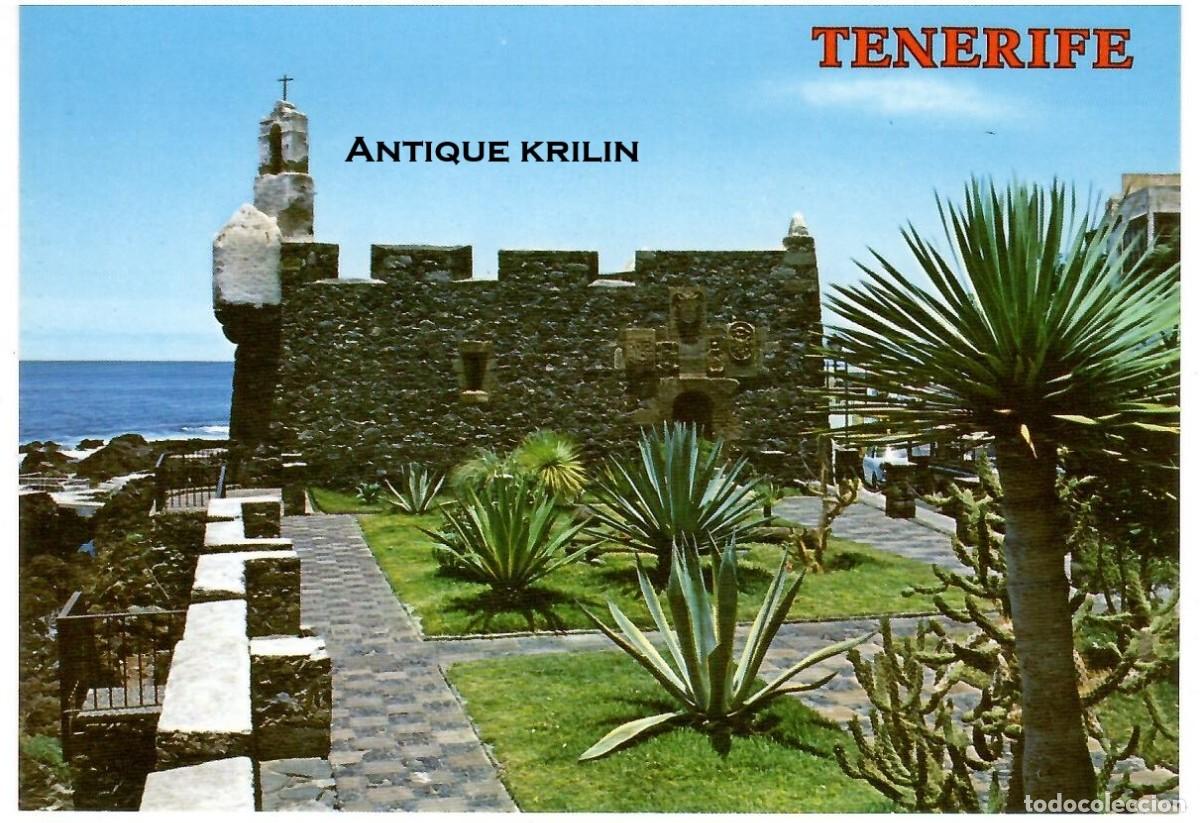 Postales: TENERIFE / GARACHICO N&ordm; 6362 CASTILLO SAN MIGUEL / COLECCION PERLA / SIN FRANQUEAR