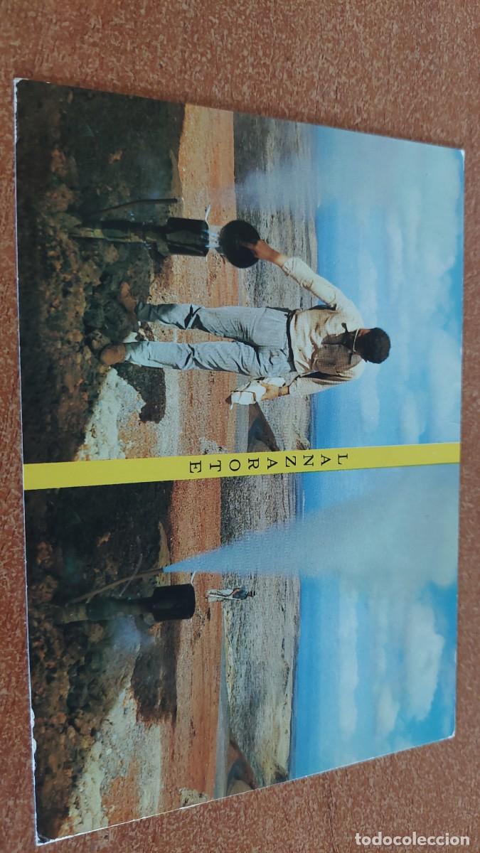 Postales: Postal Lanzarote geiser