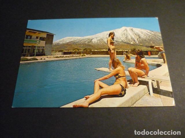 Postales: TEIDE TENERIFE PISCINA DEL PARADOR NACIONAL