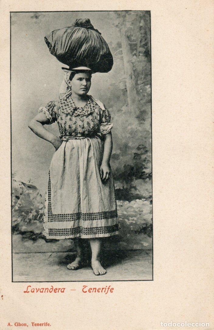 Postales: BONITA POSTAL - LAVANDERA - TENERIFE - A. GHON