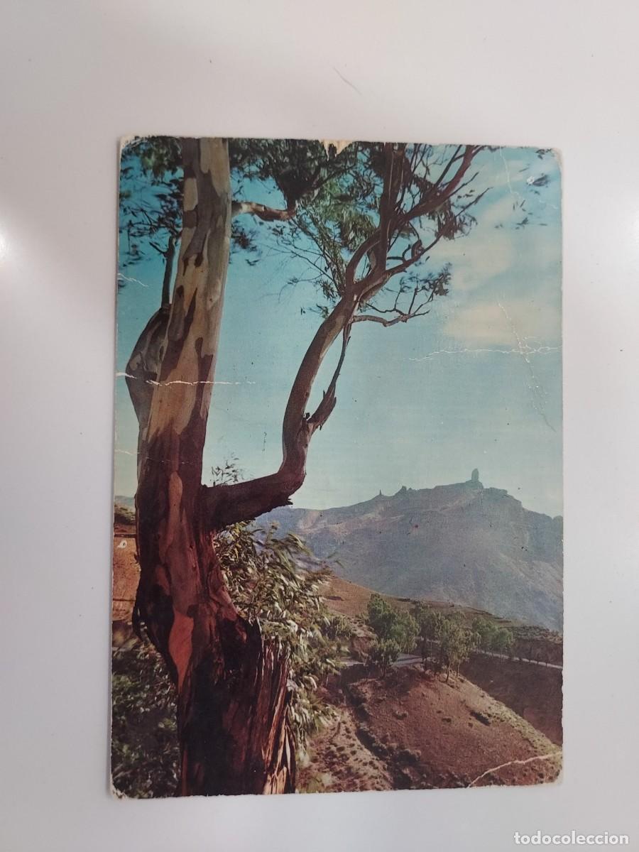 Postales: POSTAL GRAN CANARIA ROQUE NUBLO. CIRCULADA. FOTO DOMINGO, EDICIONES ISLAS