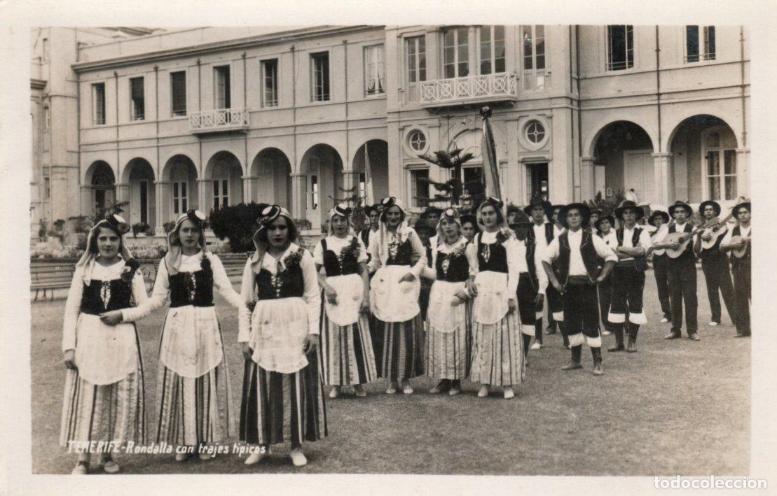 Postales: BONITA POSTAL - TENERIFE - RONDALLA CON TRAJES TIPICOS