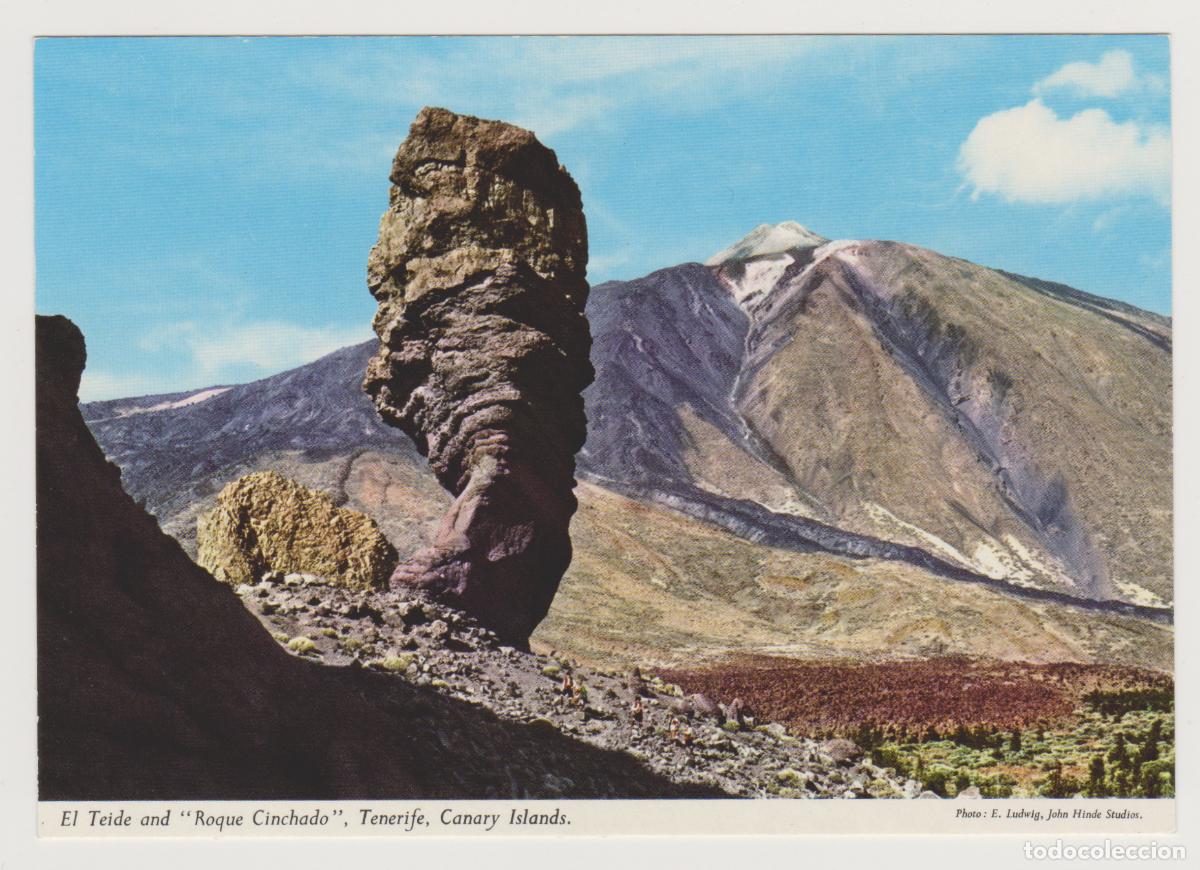 Postales: TARJETA POSTAL - TENERIFE - EL TEIDE AND ROQUE CINCHADO - JOHN HINDE LIMITED