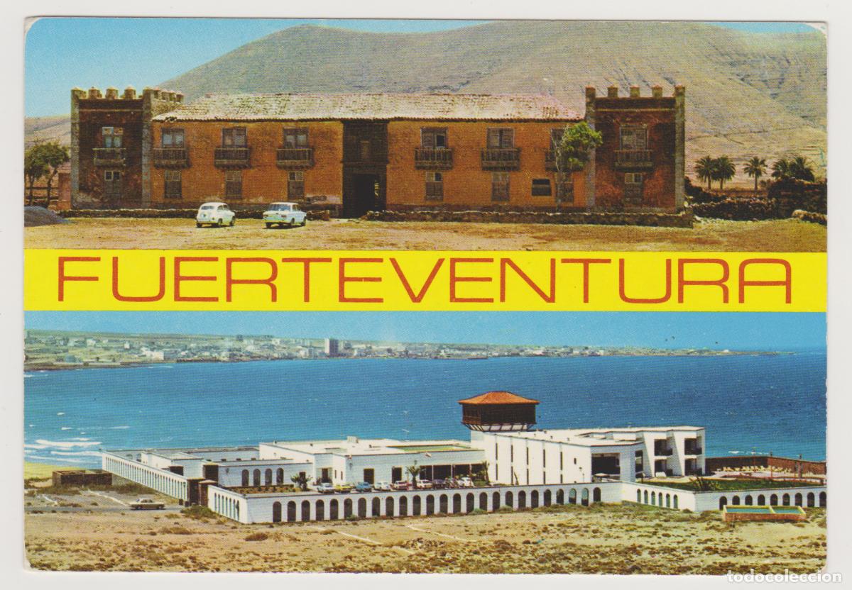 Postales: TARJETA POSTAL - FUERTEVENTURA - CASA LOS CORONELES - PUERTO ROSARIO - EDICIONES ISLAS SA