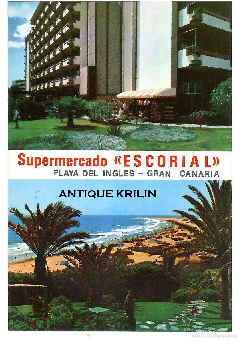 Postales: GRAN CANARIA N&ordm; 6883 APARTHOTEL - SUPERMERCADO ESCORIAL / EDICIONES ISLAS / SIN FRANQUEAR