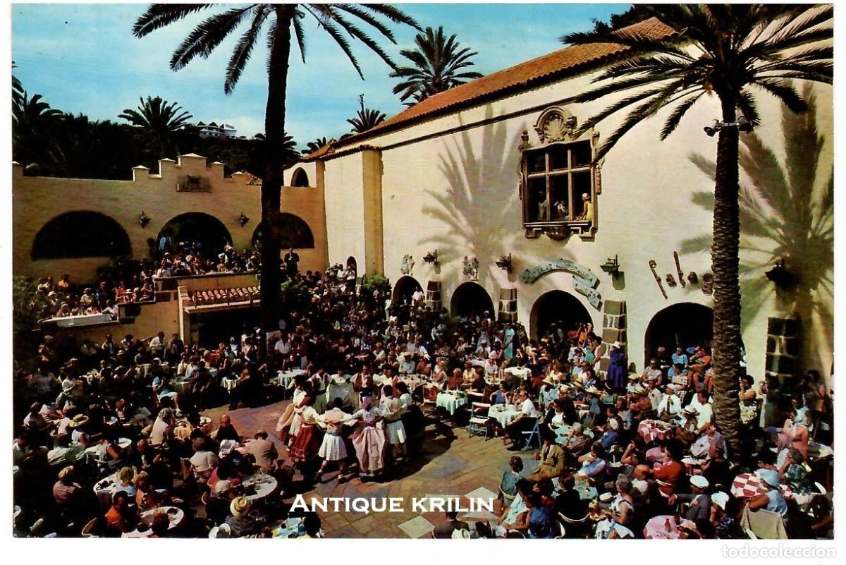 Postales: LAS PALMAS DE GRAN CANARIA N&ordm; 303 BAILE TIPICO EN PUEBLO CANARIO / RO-FOTO / SIN FRANQUEAR
