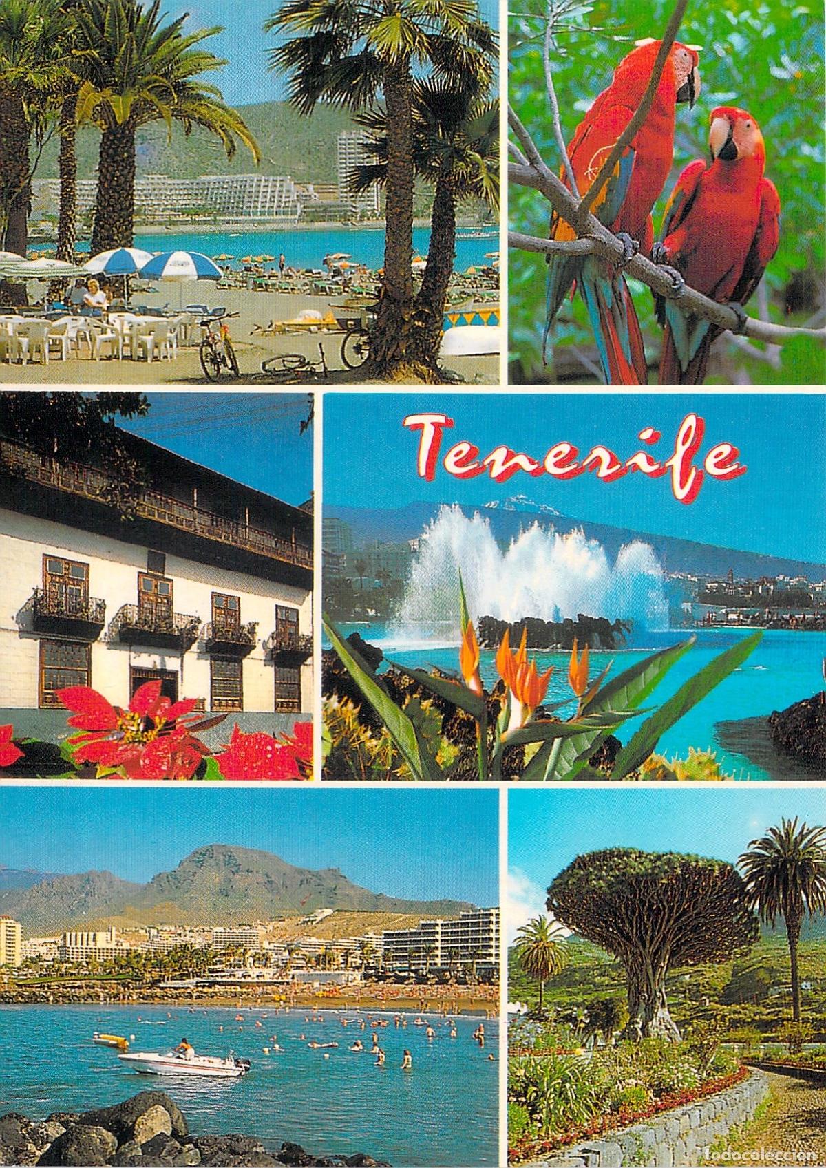 Postales: Postal de Tenerife con Vistas Panor&aacute;micas de la Isla