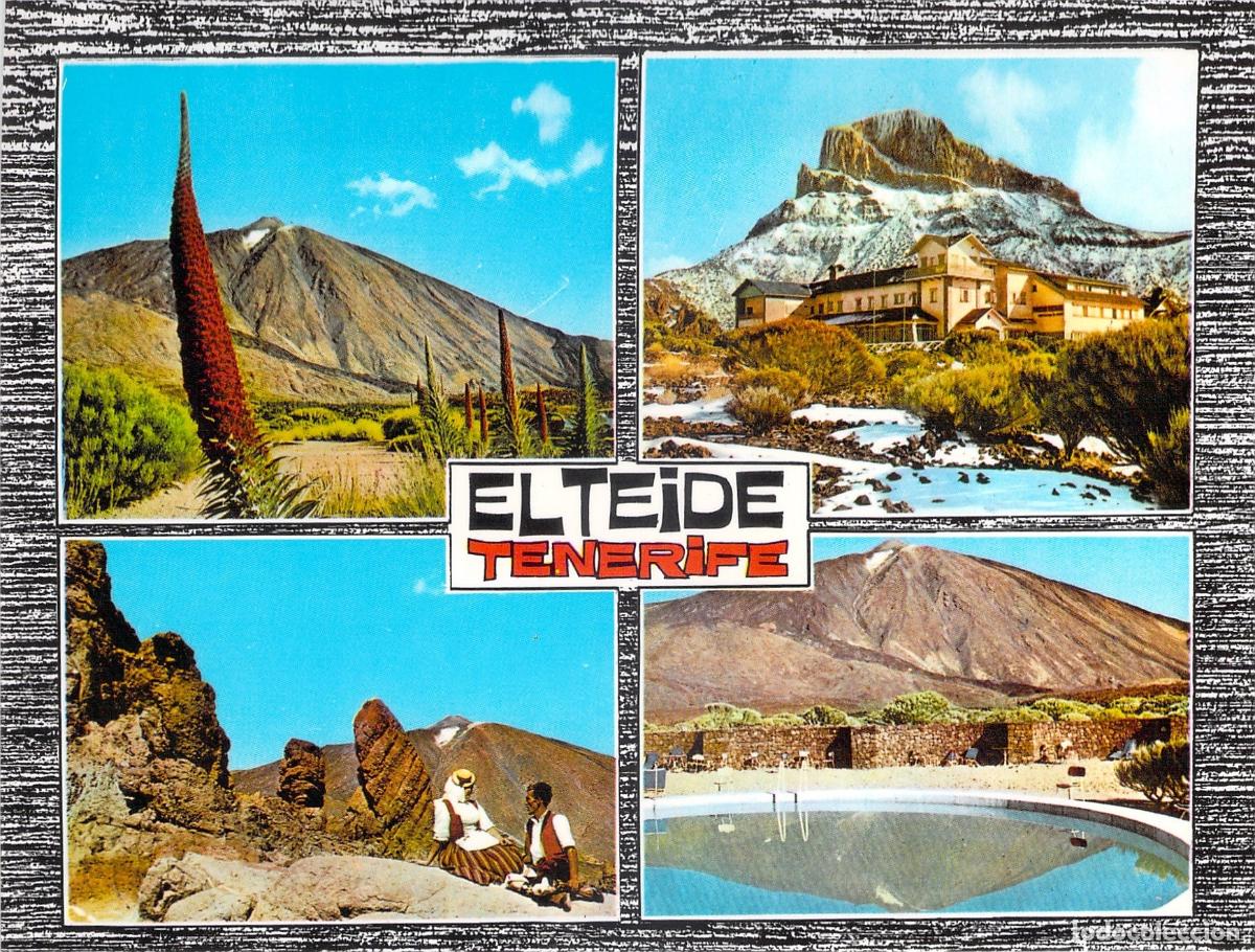 Postales: Postal de El Teide en Tenerife, Islas Canarias