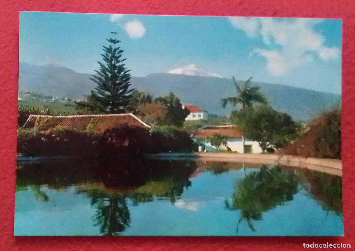 Postales: ANTIGUA POSTAL POST CARD CANARY ISLANDS TENERIFE TENERIFFA SPAIN..PAISAJE, AL FONDO EL TEIDE SPANIEN