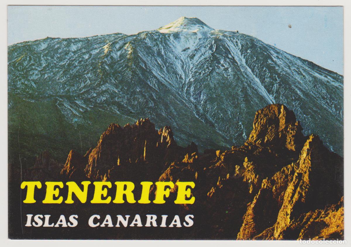 Postales: TARJETA POSTAL -TENERIFE -ISLAS CANARIAS -TEIDE -CONTRASTE DE LUCES EN LAS CA&Ntilde;ADAS -EUROAFRICANA CAN