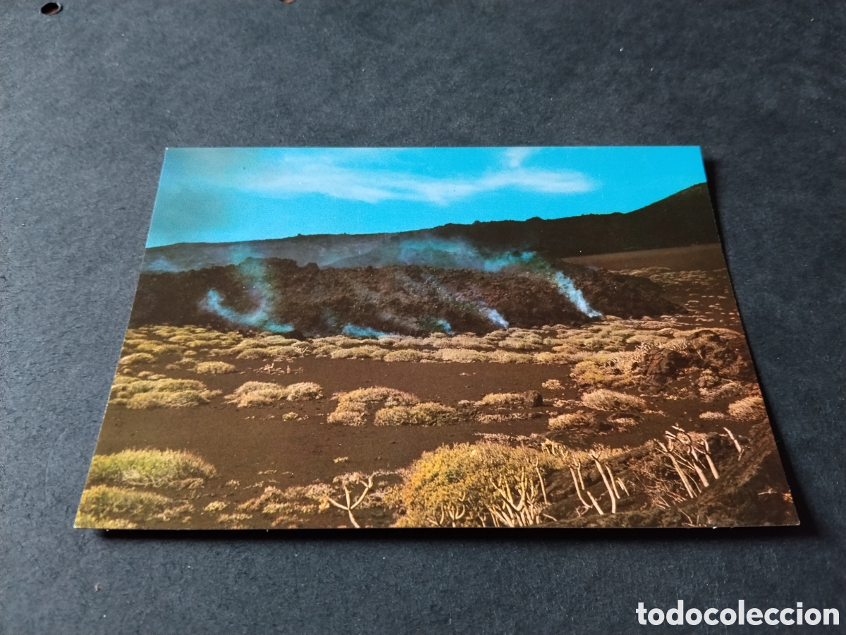 Postales: Postal Isla de la Palma, volc&aacute;n de Teneguia