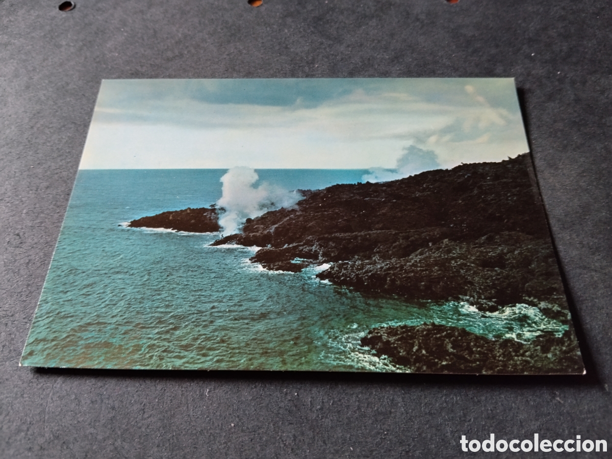 Postales: Postal Isla de la Palma volc&aacute;n de Teneguia