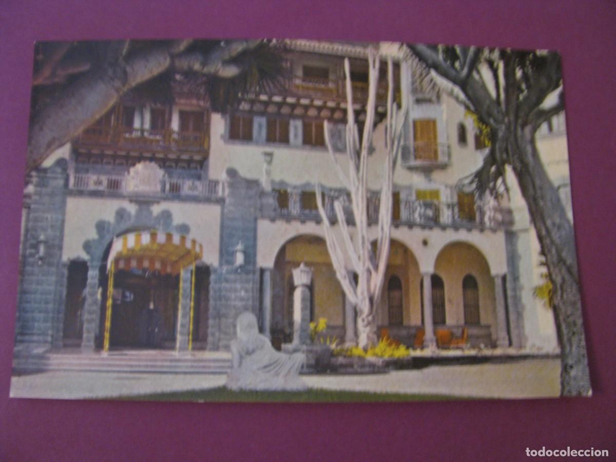 Postales: POSTAL DE HOTEL SANTA CATALINA. ENTRADA. LAS PALMAS DE GRAN CANARIA. HOTELES HUSA.