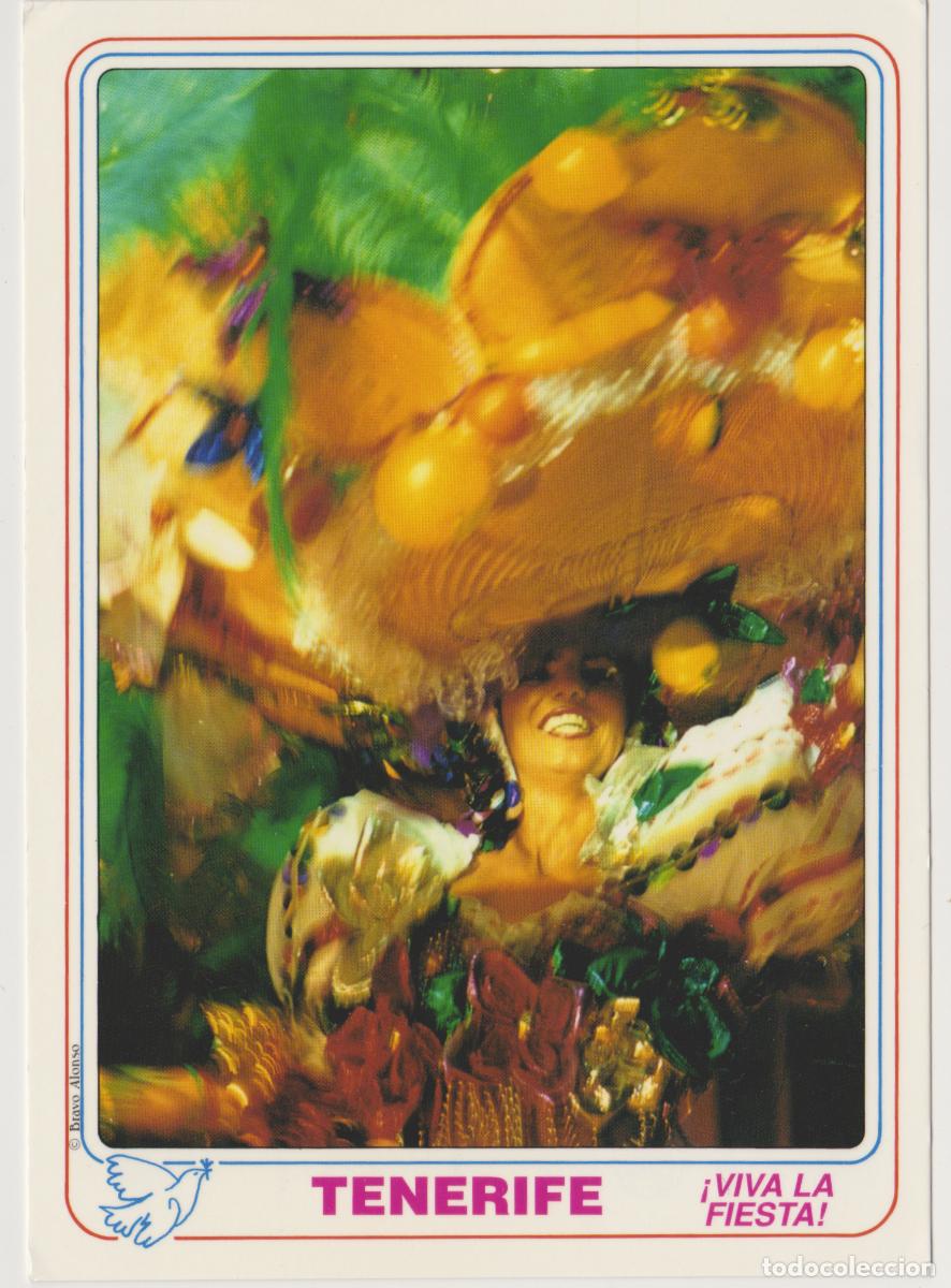 Postales: TARJETA POSTAL - TENERIFE - VIVA LA FIESTA - BRAVO ALONSO - LITO. A. ROMERO