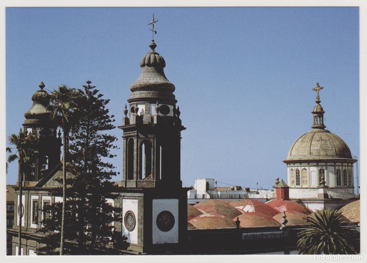 Postales: TARJETA POSTAL - TENERIFE - LA LAGUNA - LA CATEDRAL - DELEGACION DE TURISMO
