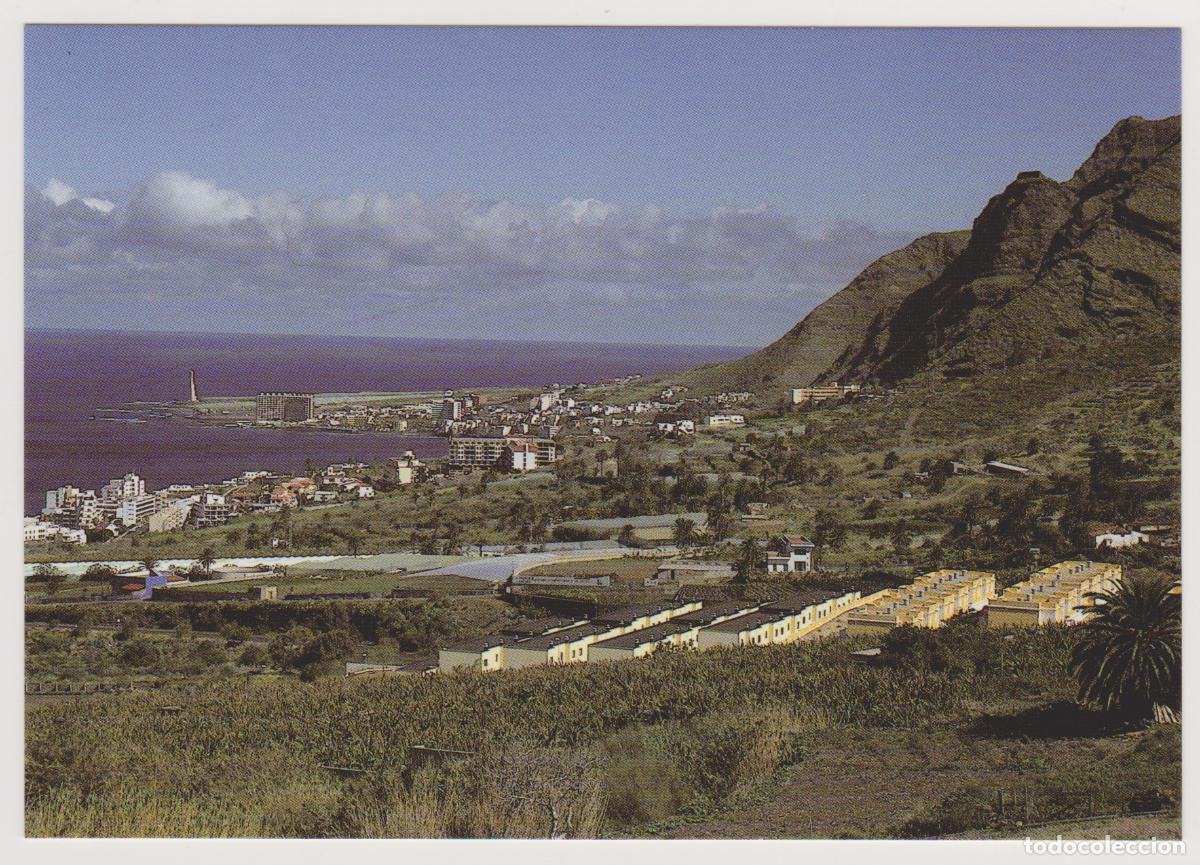 Postales: TARJETA POSTAL - TENERIFE - VISTA PANORAMICA DE BAJAMAR Y PUNTA DE HIDALGO - DELEGACION DE TURISMO