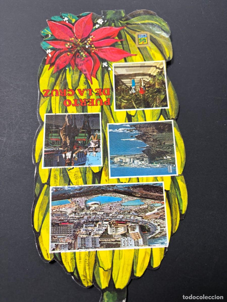 Postales: TARJETA POSTAL. CANARIAS. PUERTO DE LA CRUZ. TENERIFE. DIVERSOS ASPECTOS. ESCUDO DE ORO