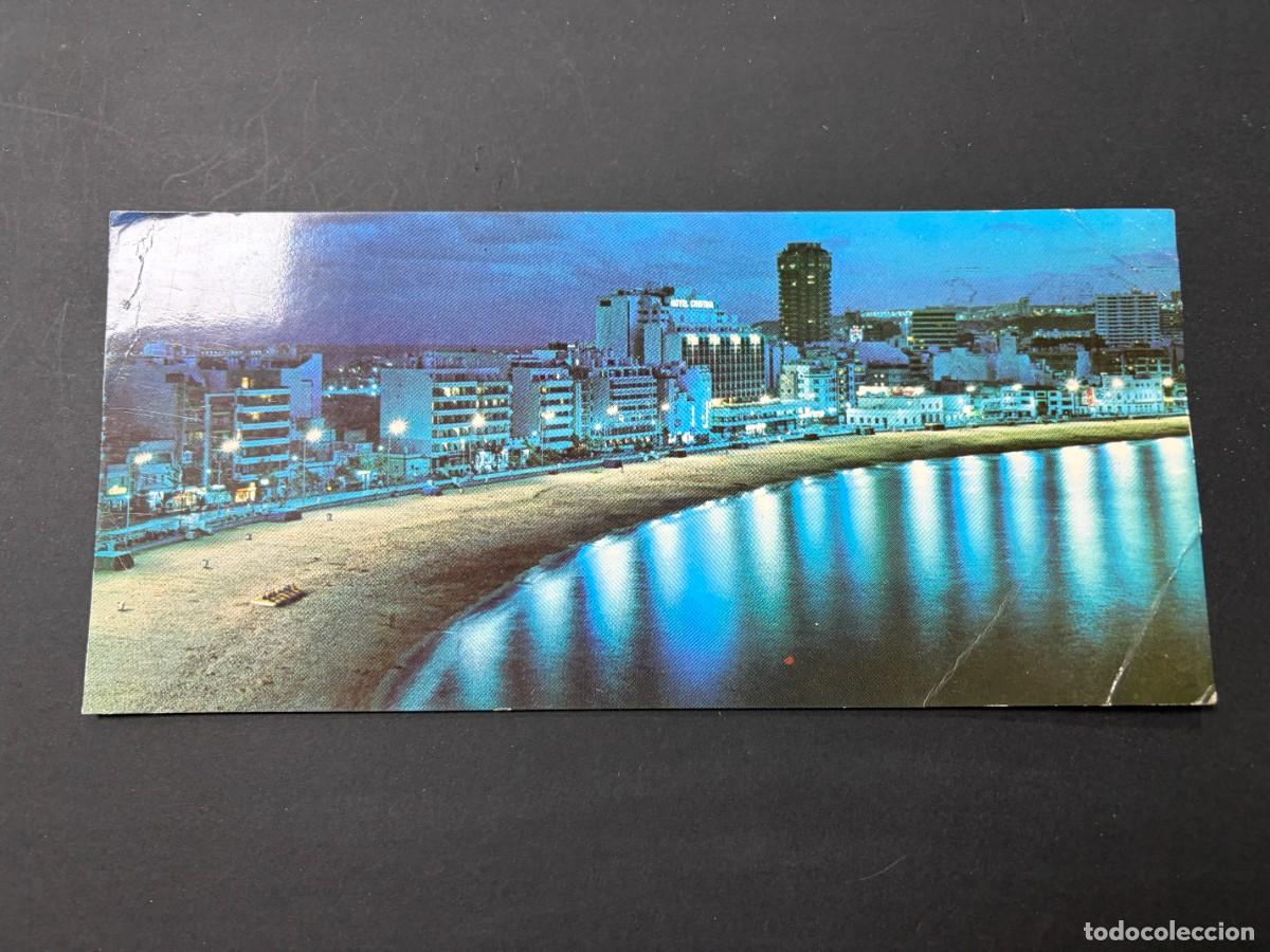 Postales: TARJETA POSTAL. CANARIAS. GRAN CANARIA. NOCTURNO EN LA PLAYA DE LAS CANTERAS.