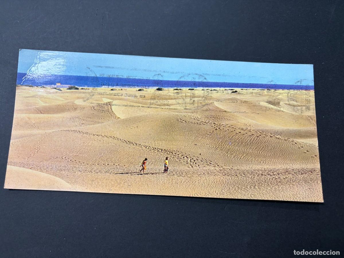 Postales: TARJETA POSTAL. CANARIAS. GRAN CANARIA. DUNAS DE MASPALOMAS.