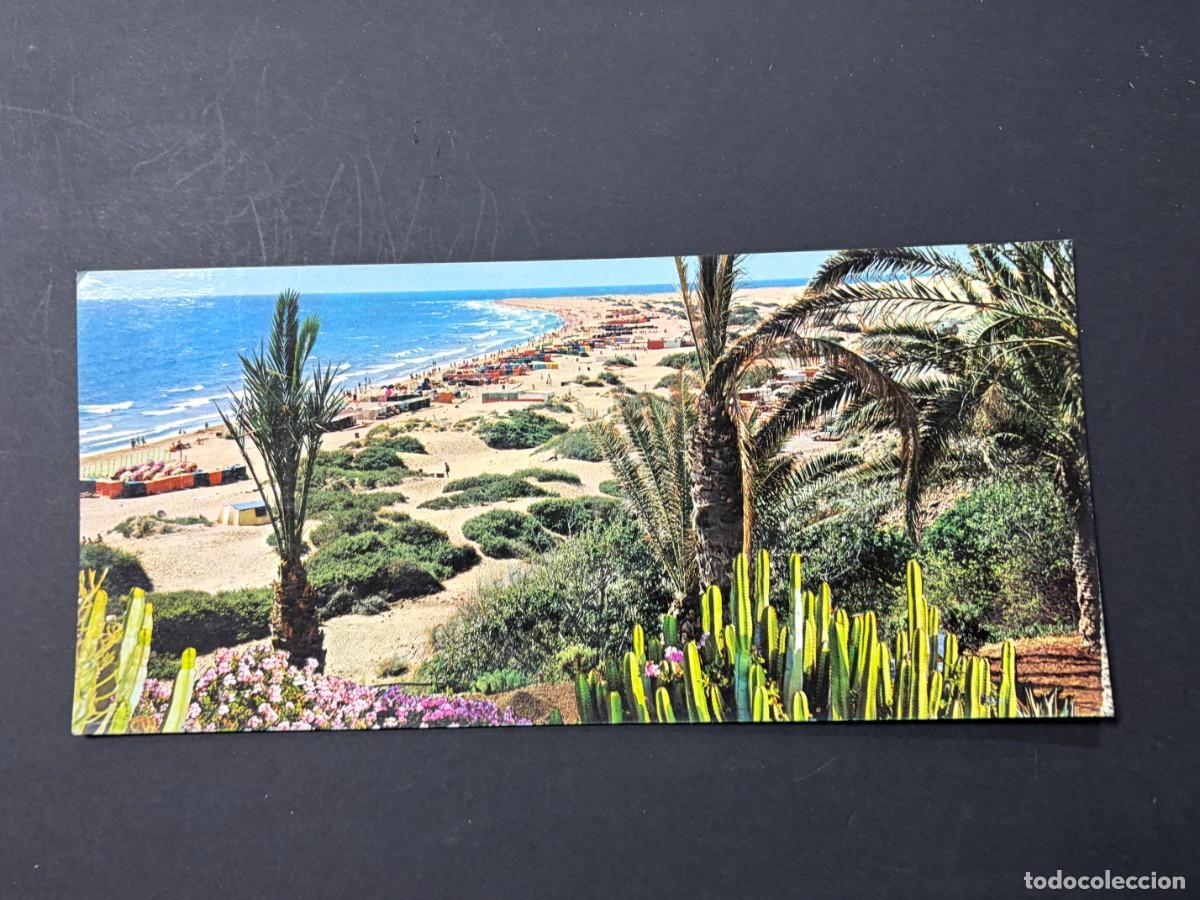 Postales: TARJETA POSTAL. CANARIAS. GRAN CANARIA. PLAYA DEL INGL&Eacute;S. BRITO