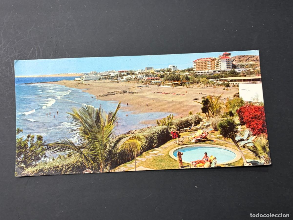 Postales: TARJETA POSTAL. CANARIAS. GRAN CANARIA. PLAYA DE SAN AGUST&Iacute;N. BRITO