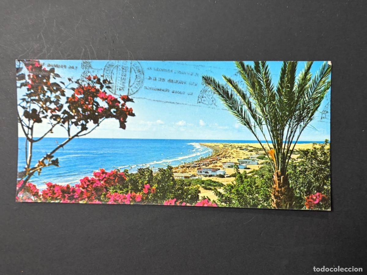 Postales: TARJETA POSTAL. GRAN CANARIA. PLAYA DEL INGL&Eacute;S. BRITO