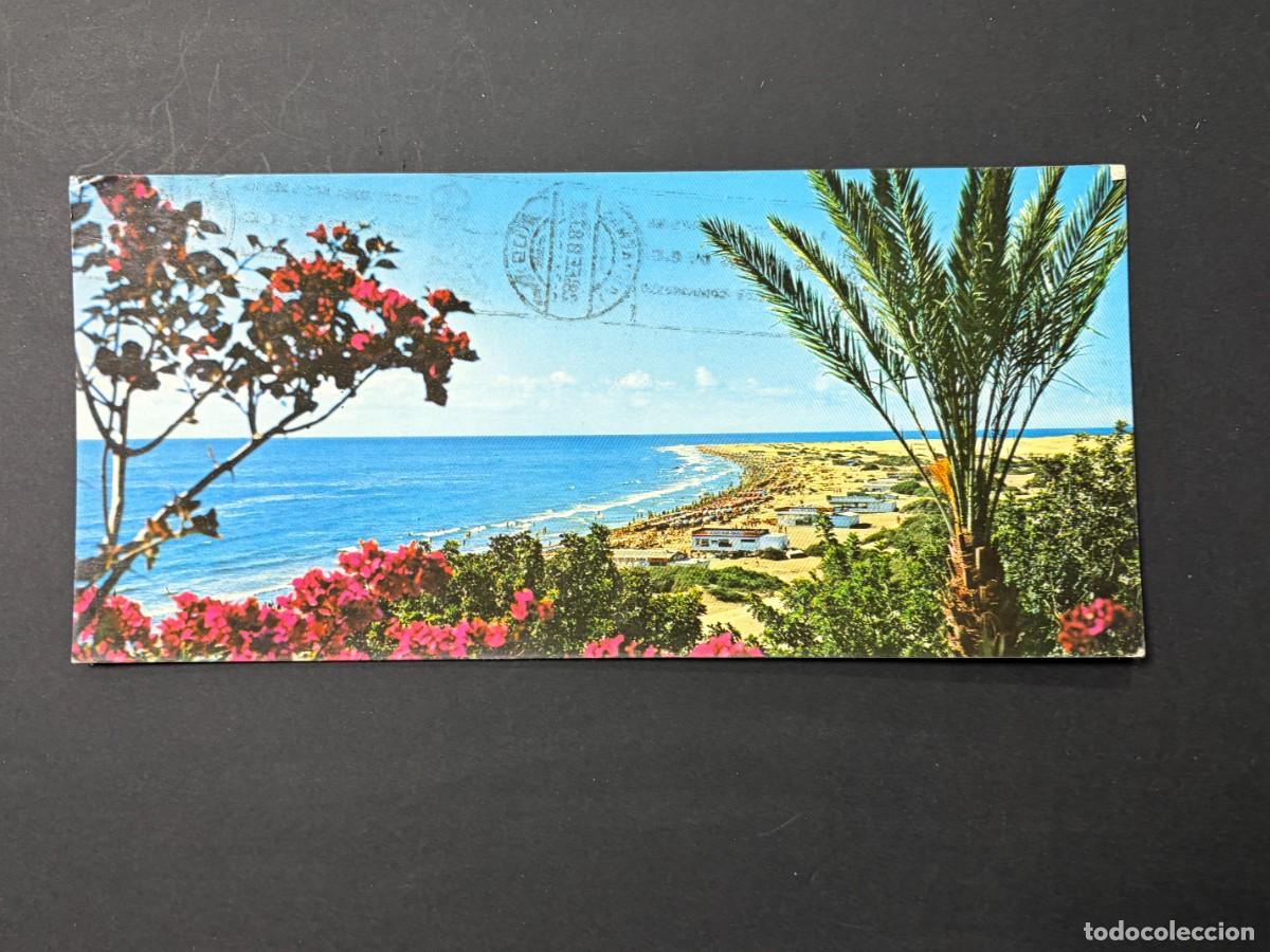 Postales: TARJETA POSTAL. GRAN CANARIA. PLAYA DEL INGL&Eacute;S. BRITO