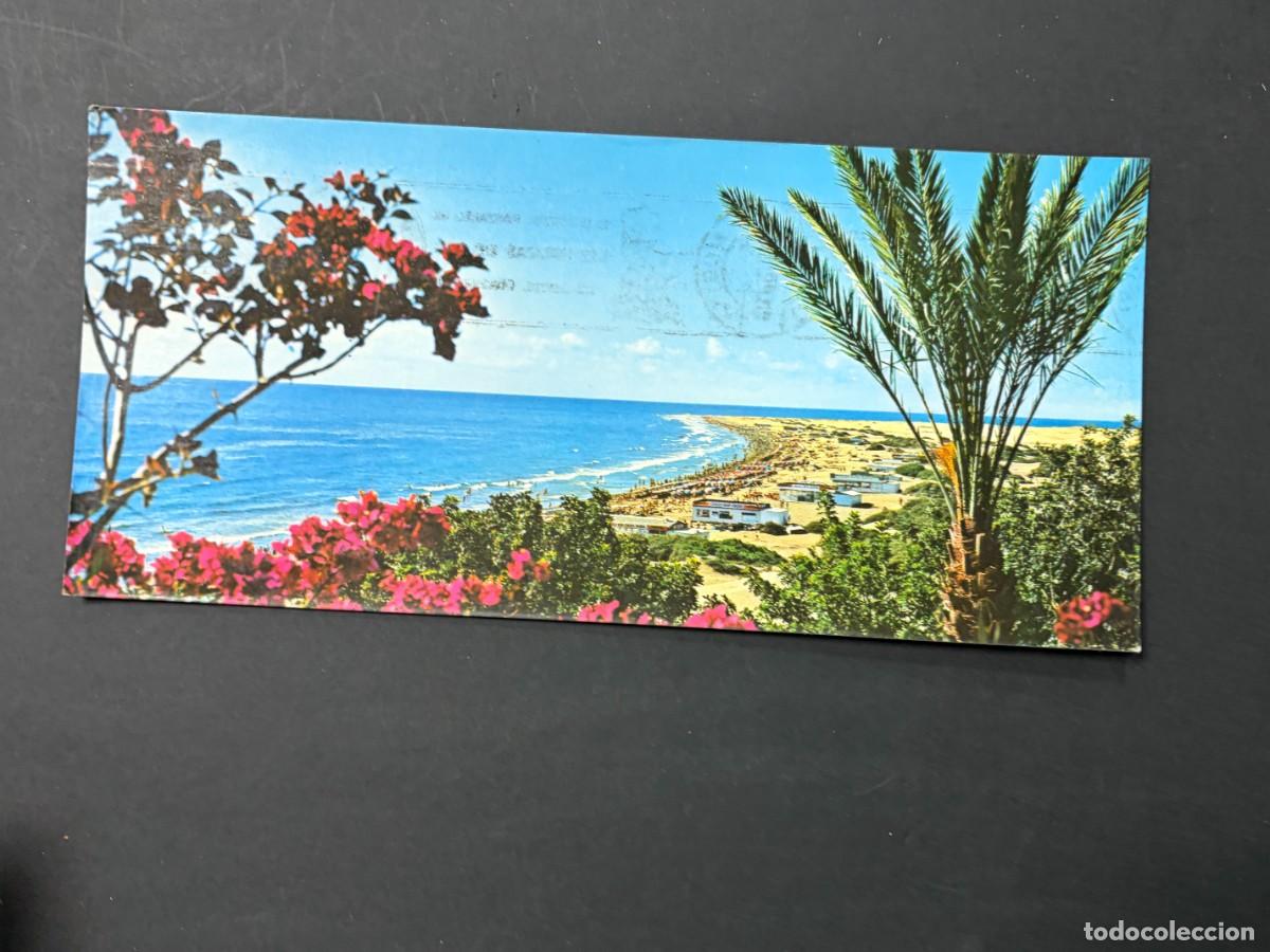 Postales: TARJETA POSTAL. GRAN CANARIA. PLAYA DEL INGL&Eacute;S. BRITO