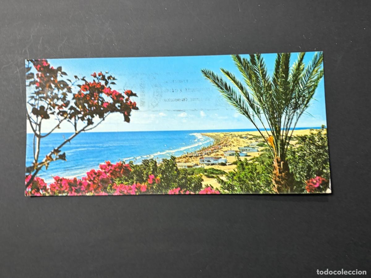 Postales: TARJETA POSTAL. GRAN CANARIA. PLAYA DEL INGL&Eacute;S. BRITO