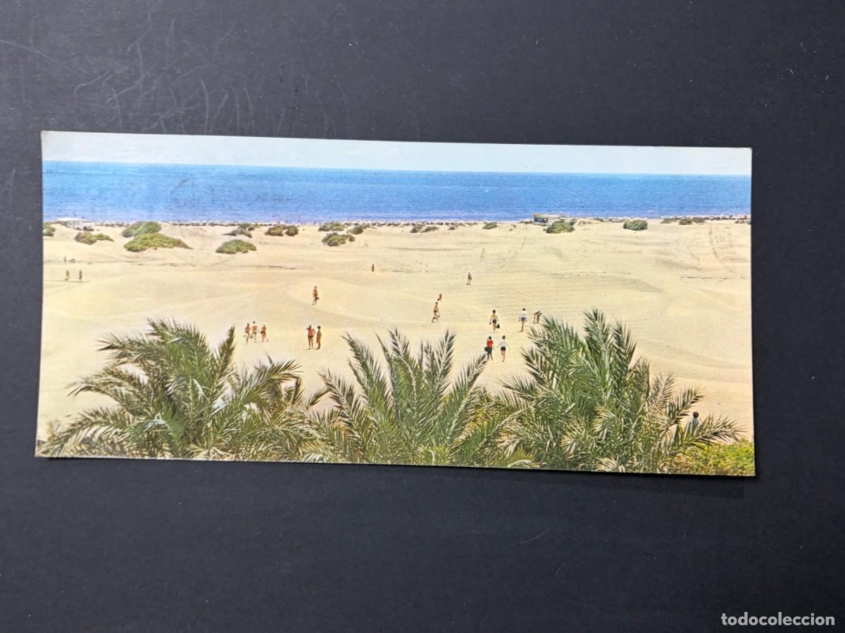 Postales: TARJETA POSTAL. GRAN CANARIA. PLAYA DEL INGL&Eacute;S. BRITO