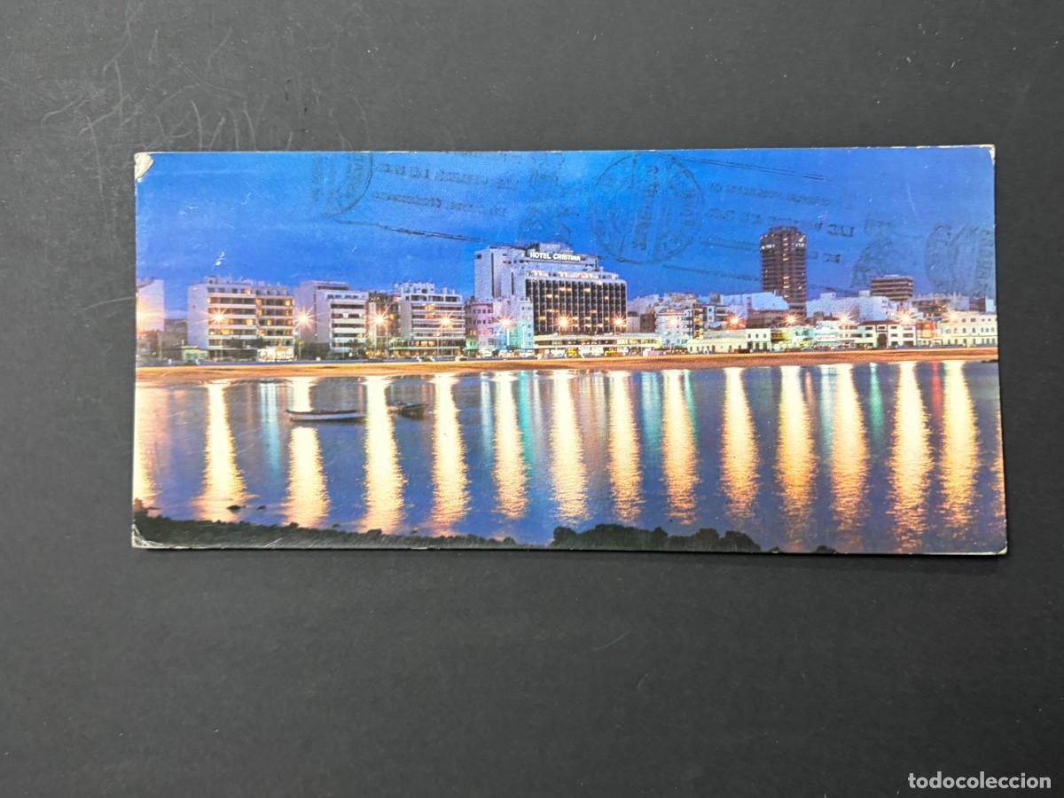 Postales: TARJETA POSTAL. GRAN CANARIAS. PLAYA DE LAS CANTERAS-NOCTURNA.