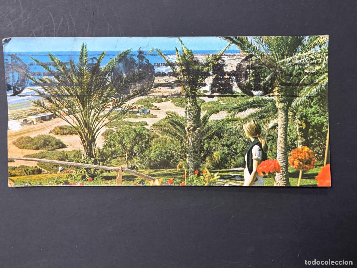 Postales: TARJETA POSTAL. GRAN CANARIAS. N&ordm; 3.- VISTA PARCIAL DE LA PLAYA DEL INGL&Eacute;S.