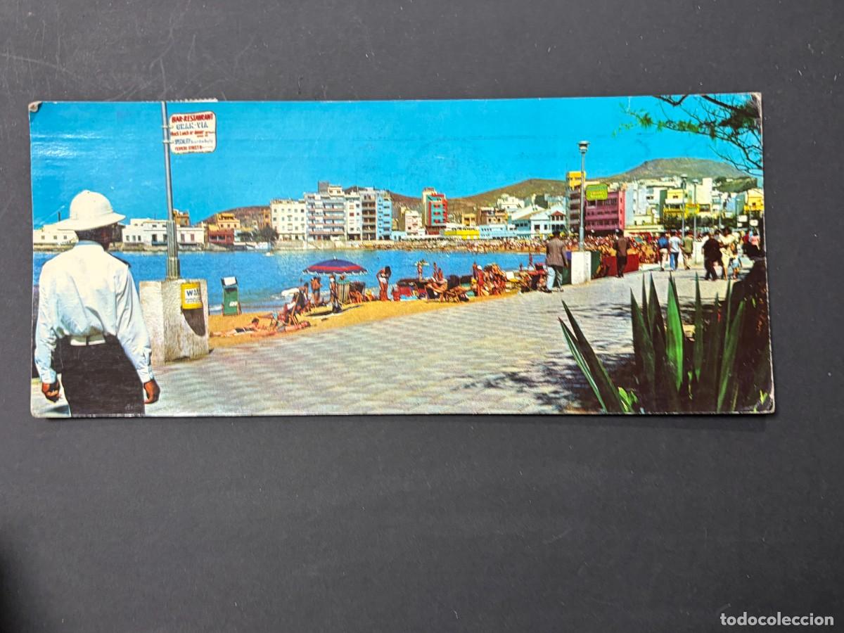 Postales: TARJETA POSTAL. GRAN CANARIAS. 3528.- PLAYA DE LAS CANTERAS. ED. BEASCOA.