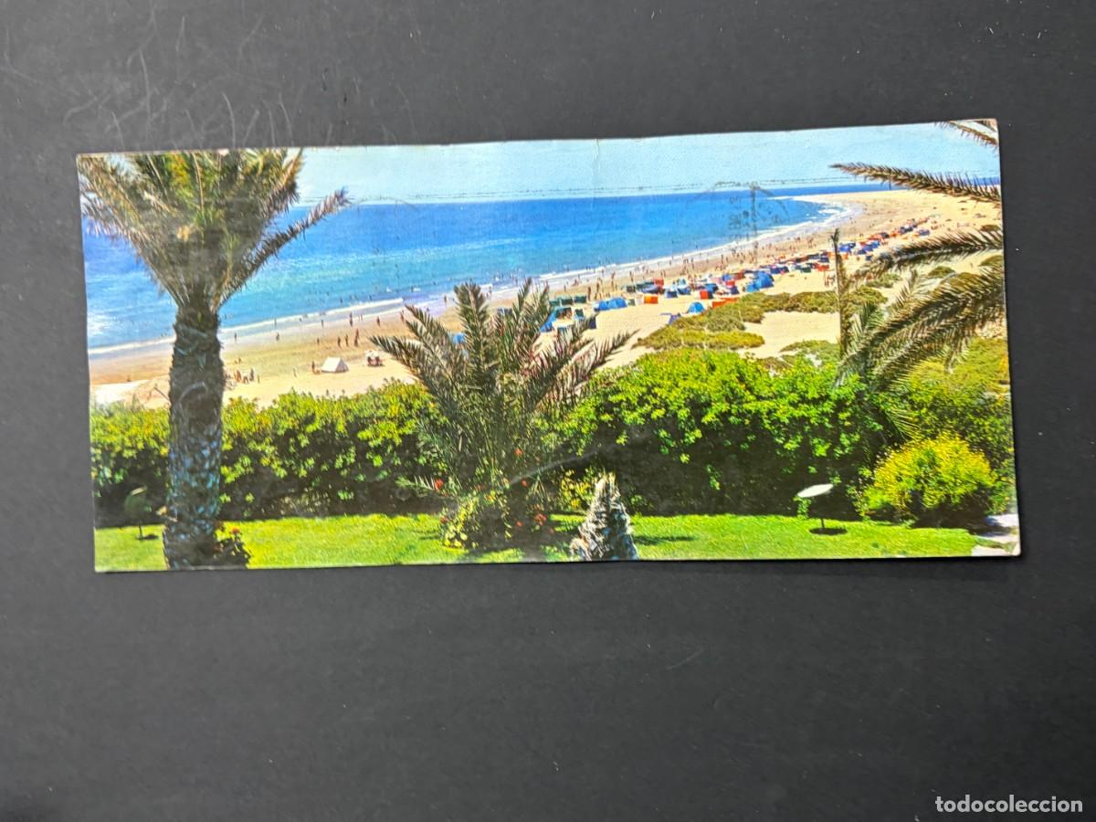 Postales: TARJETA POSTAL. GRAN CANARIA. N&ordm; 8.- PLAYA DEL INGL&Eacute;S.