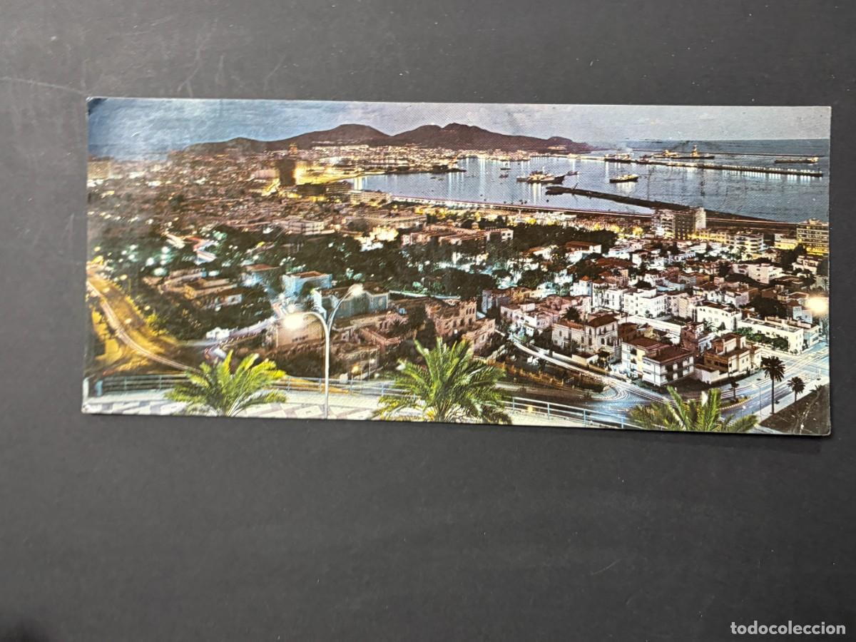 Postales: TARJETA POSTAL. LAS PALMAS DE GRAN CANARIA. 6509.- VISTA PANOR&Aacute;MICA, DE NOCHE.