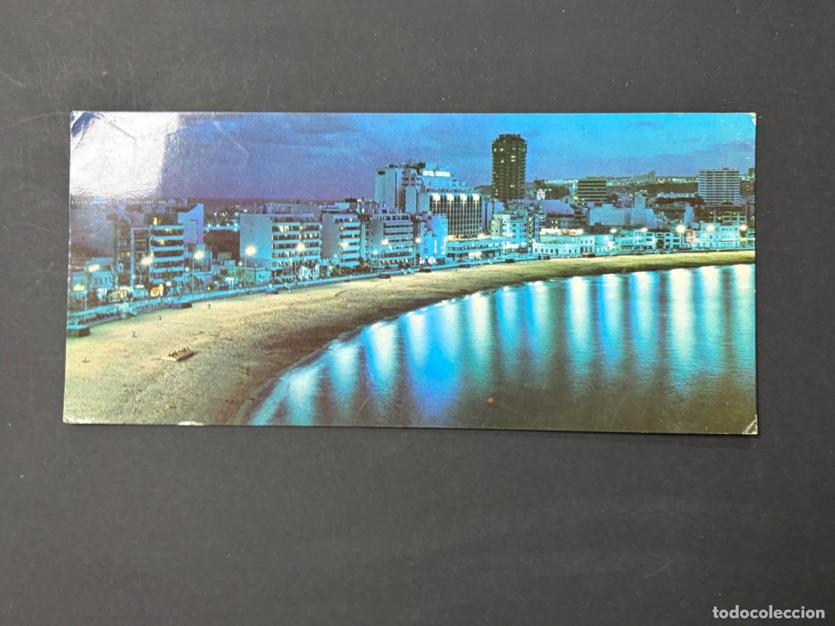 Postales: TARJETA POSTAL. GRAN CANARIA. NOCTURNO EN LA PLAYA DE LAS CANTERAS.
