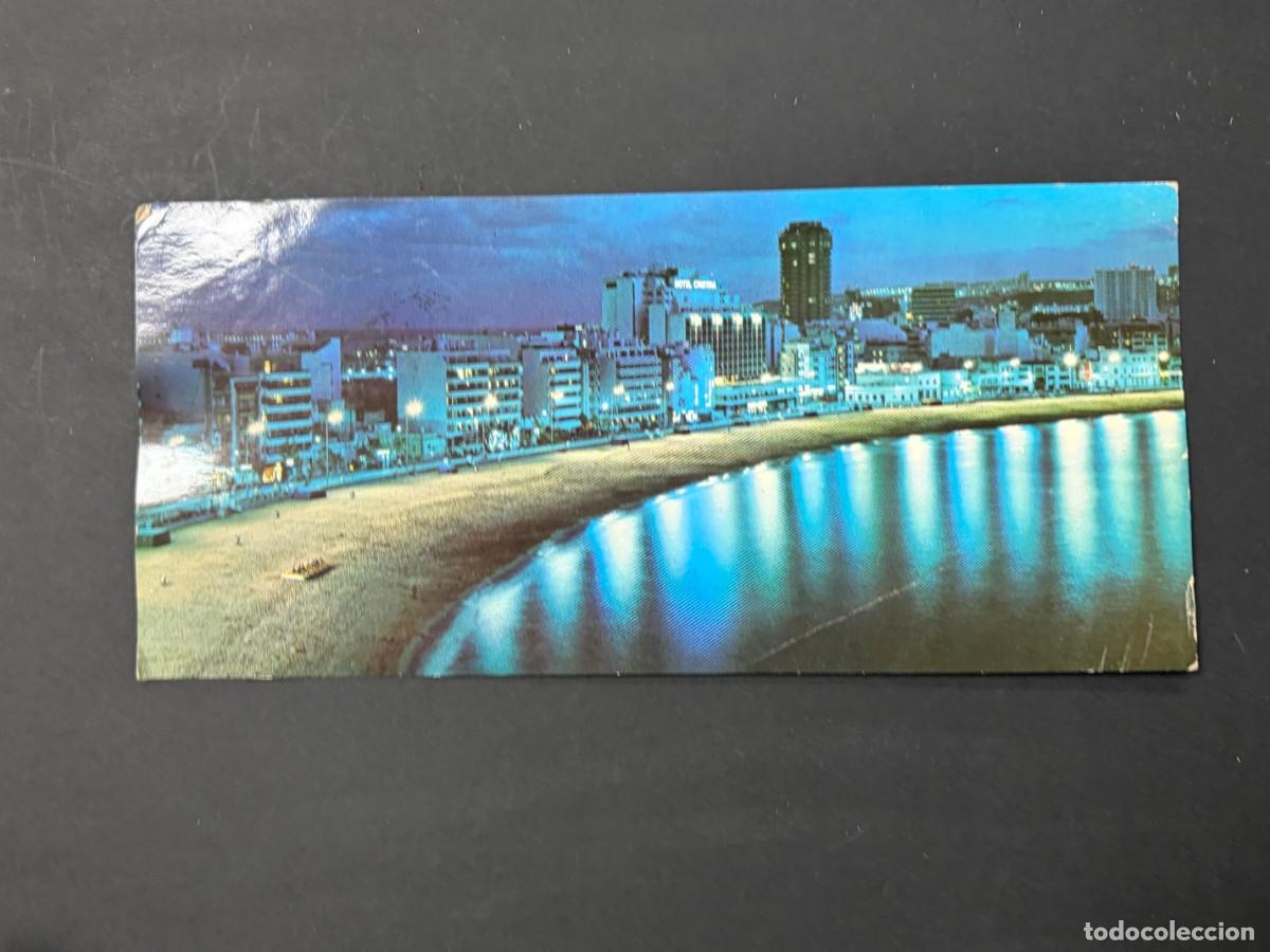 Postales: TARJETA POSTAL. GRAN CANARIA. NOCTURNO EN LA PLAYA DE LAS CANTERAS.
